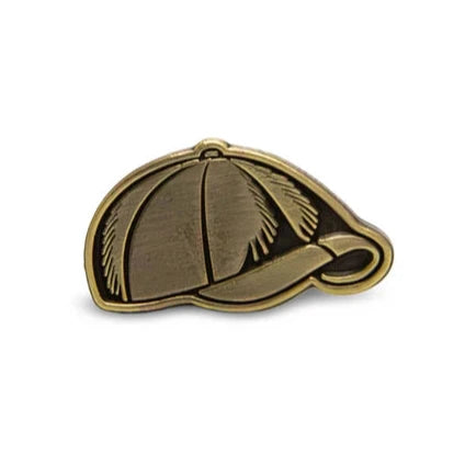 The Baker Boy Cap Pin - Antique Gold by Boston Scally Co.