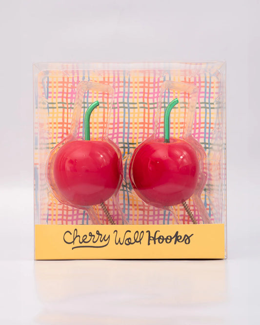 Cherry Wall Hooks Set of 2