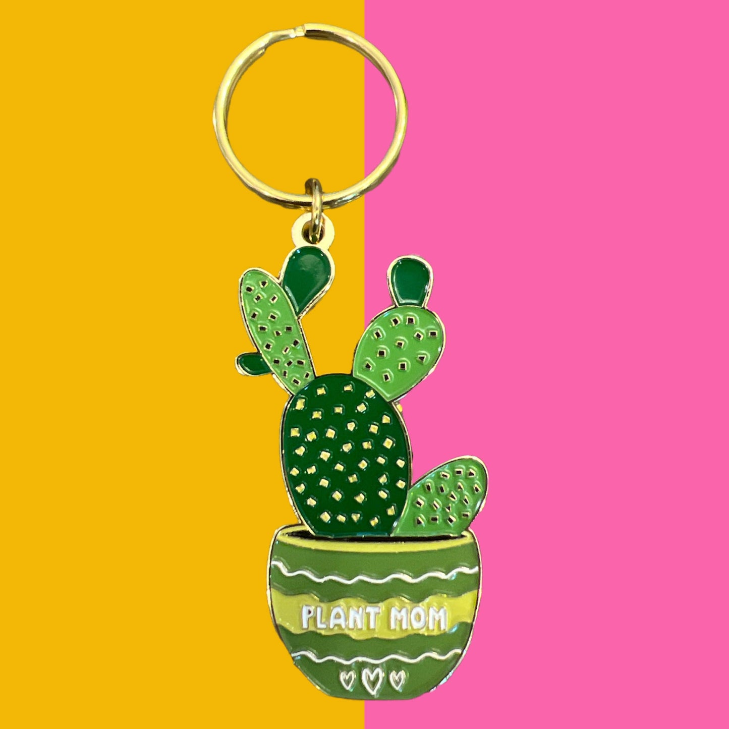 Plant Keychain Cactus Keychains Southwestern Gifts for Women