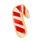 Midi Candy Cane Cookie Hair Claw Clip
