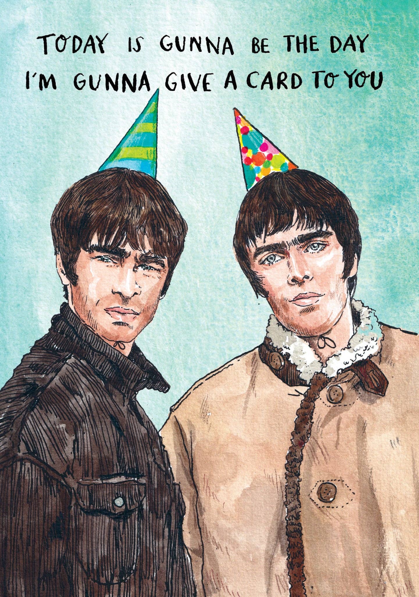 Today is Gonna Be the Day Greeting Card