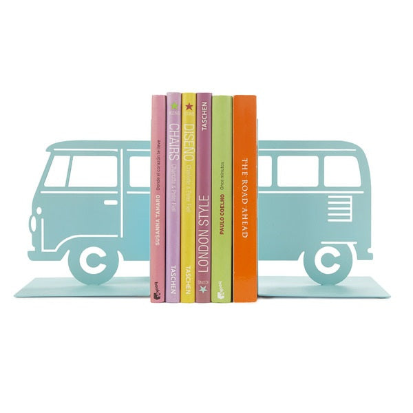 Retro VW Van Bookends