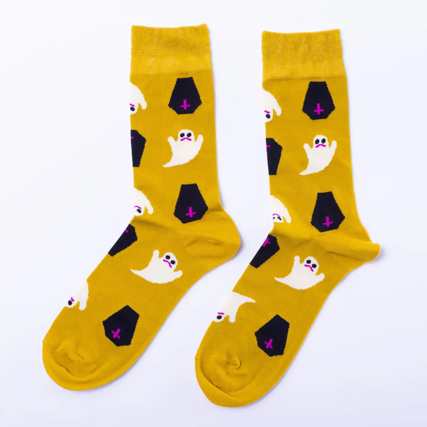 Yellow Owl Fun Socks