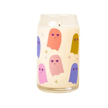 Glass Ghost Candle