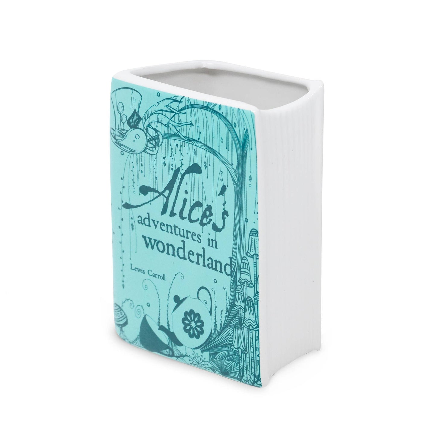 Alice in Wonderland Small Book Vase