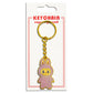 Labubu Pink Lychee Berry Keychain