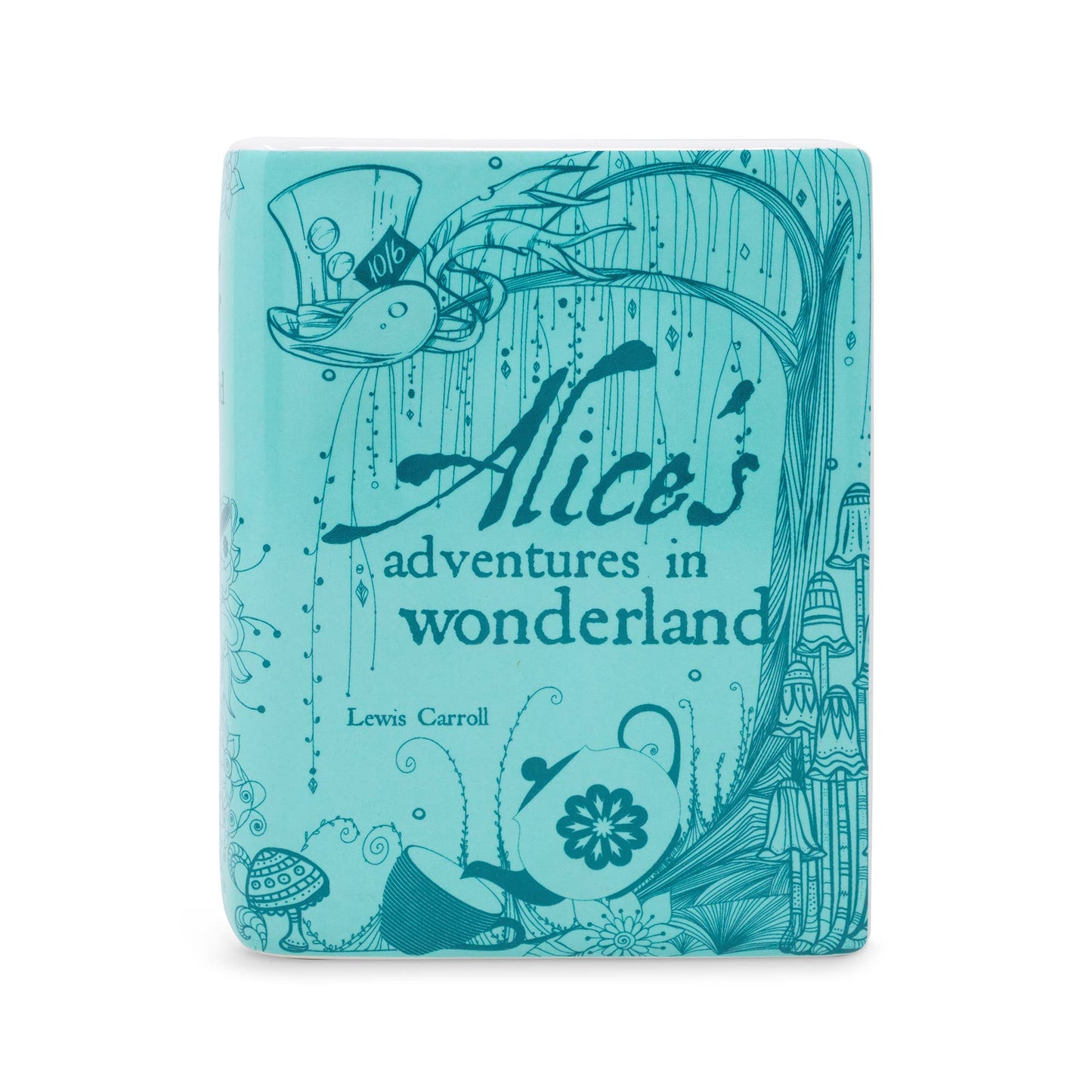 Alice in Wonderland Small Book Vase