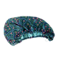 Navy Hair Towel Wrap Double Sided