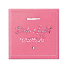 Date Night Bucket List Scratch Cards