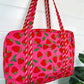 Strawberry Quilted Duffle Bag