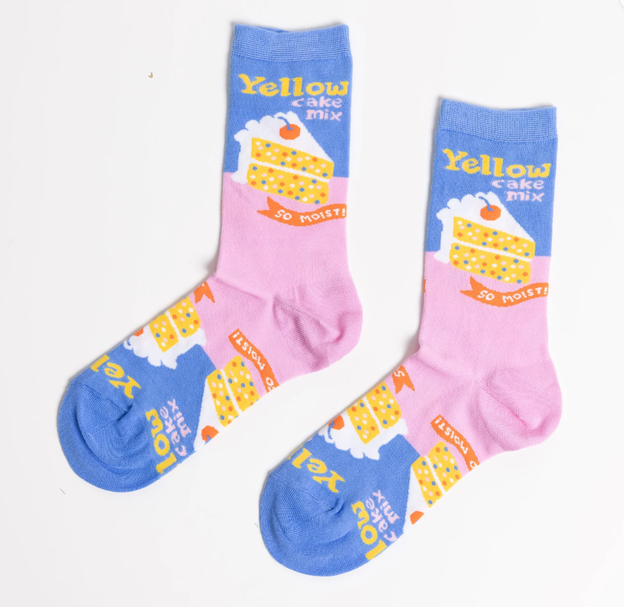 Yellow Owl Fun Socks