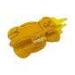 Large Honey Bear Hair Claw Clip