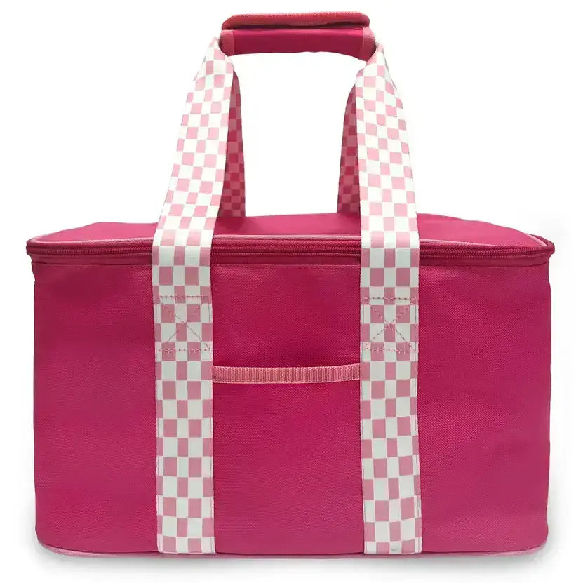 Pink Insulated Travel Bag