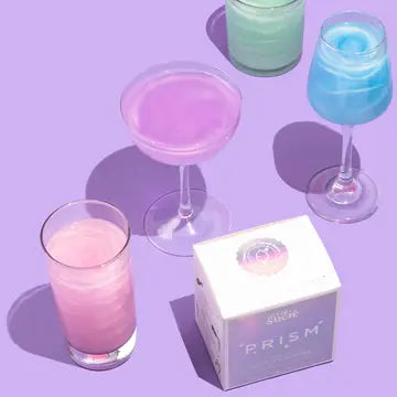 Prism Cotton Candy Glitter Bombs For Drinks