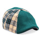 The Craic - Emerald and Ale Plaid Scally Cap by Boston Scally Co.