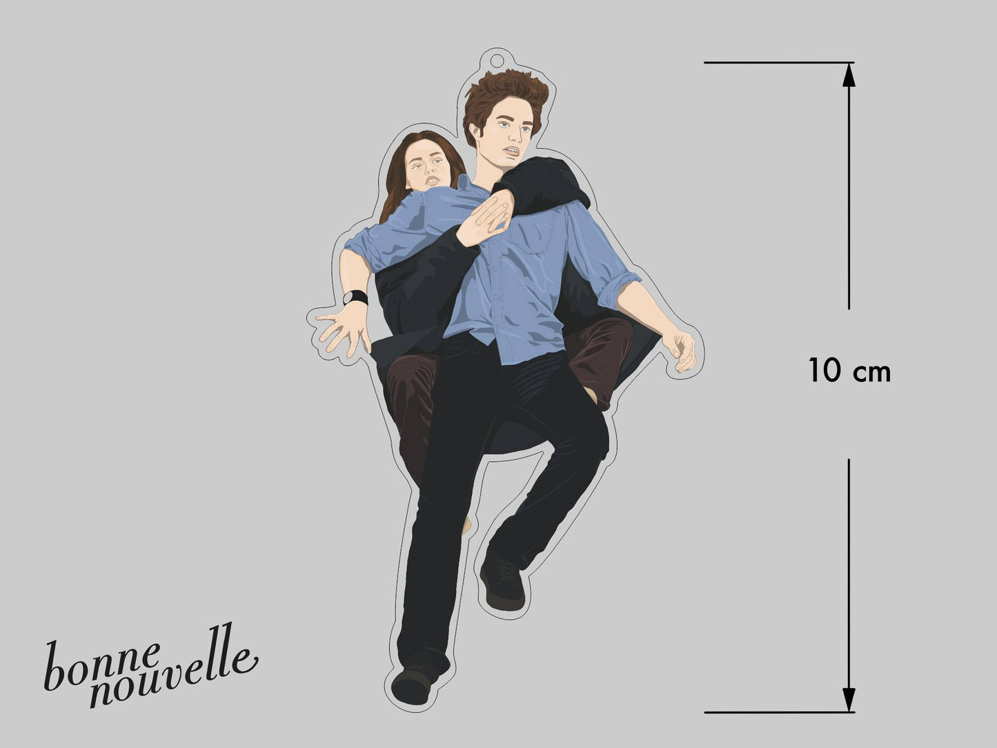 Hold on Tight, Spider Monkey Twilight Ornament