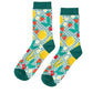 Yellow Owl Fun Socks