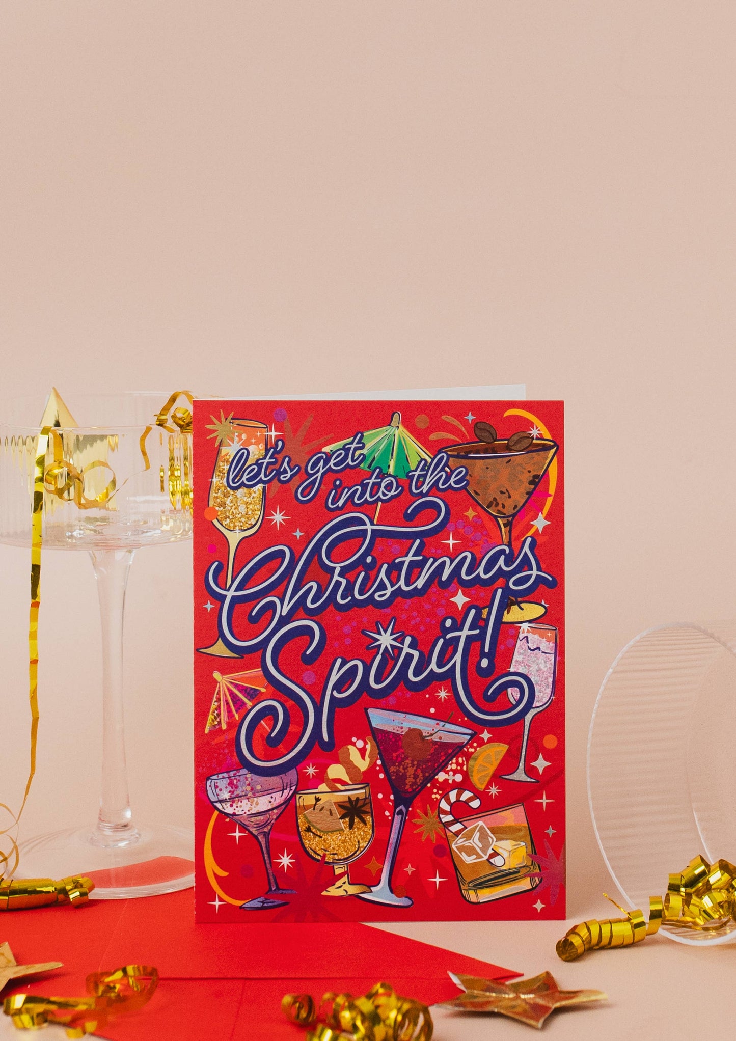 Christmas Spirit Greeting Card