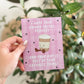 Perfect Latte Jelly Card