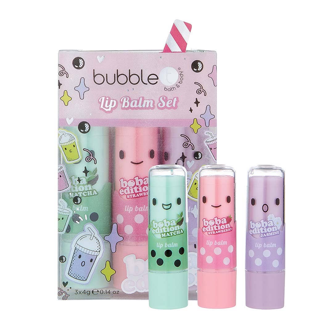 Boba Tea Lip Balm Gift Set