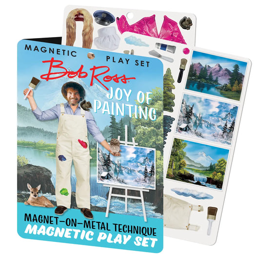 Bob Ross Joy of Painting Magnetic Dress Set