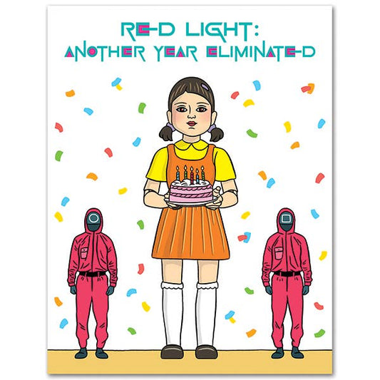 Squid Games Birthday Card