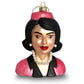 Jackie Kennedy Glass Ornament