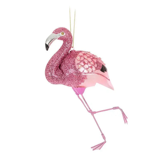 6" Pink Flamingo Ornament