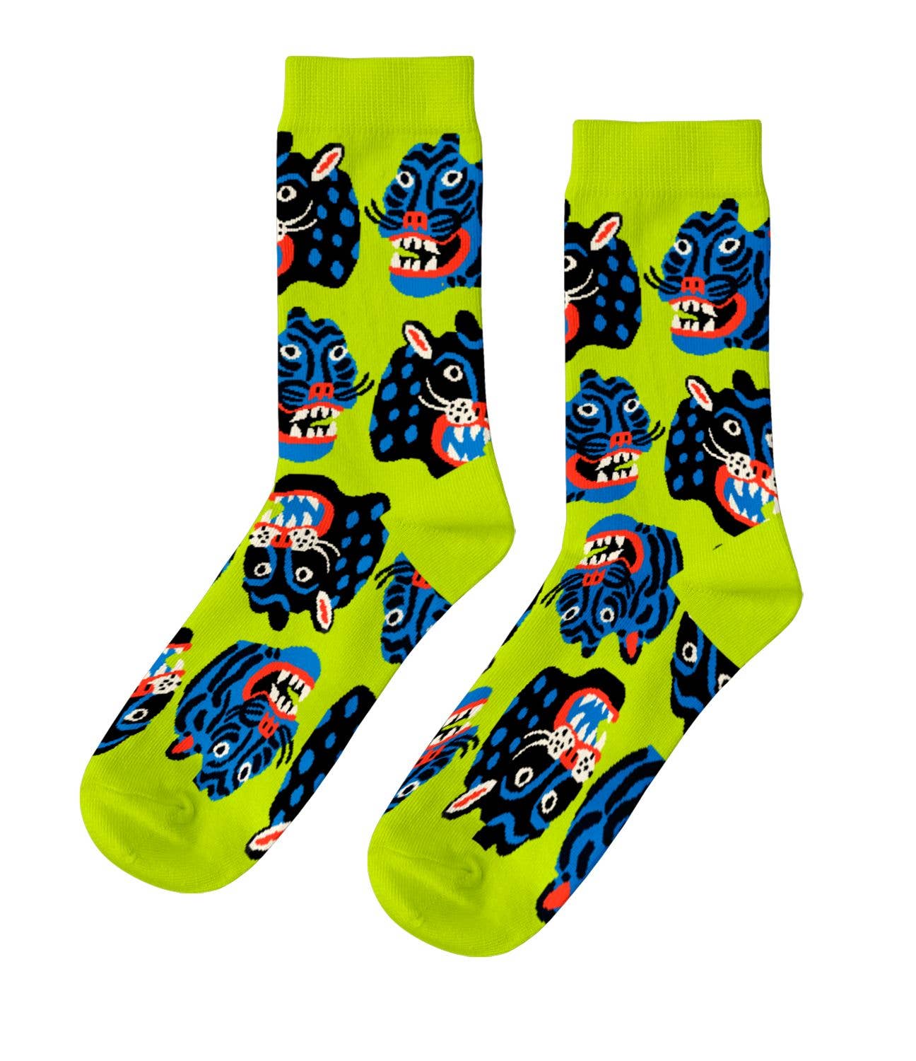 Kristina Micotti Wild Cats Women's Art Crew Socks