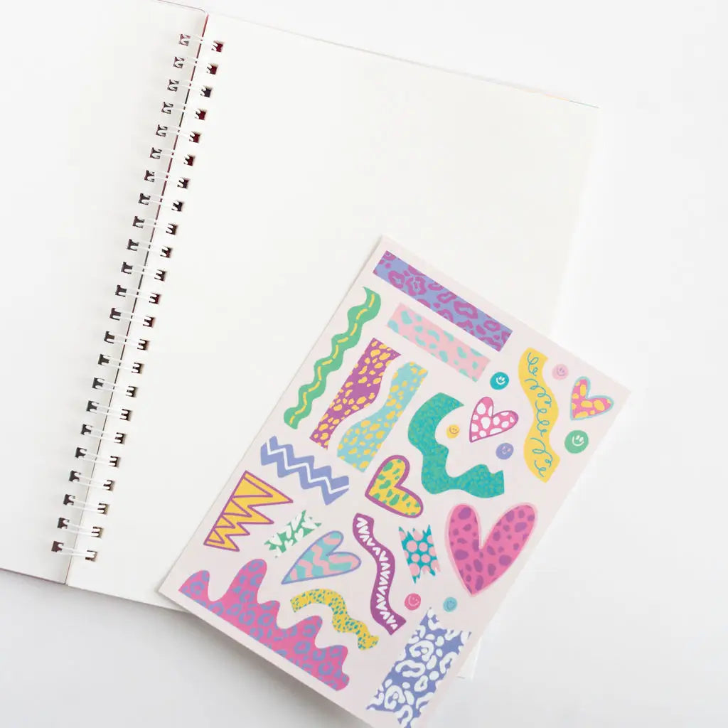 Sticker Limbo Album – Pastel Reusable Sticker Storage