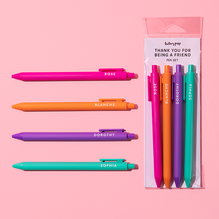 Thank You For Being a Friend Pen Set