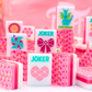 Crystal Prism Pink | Mahjong with Bold Angles and Vibrant Vibes |