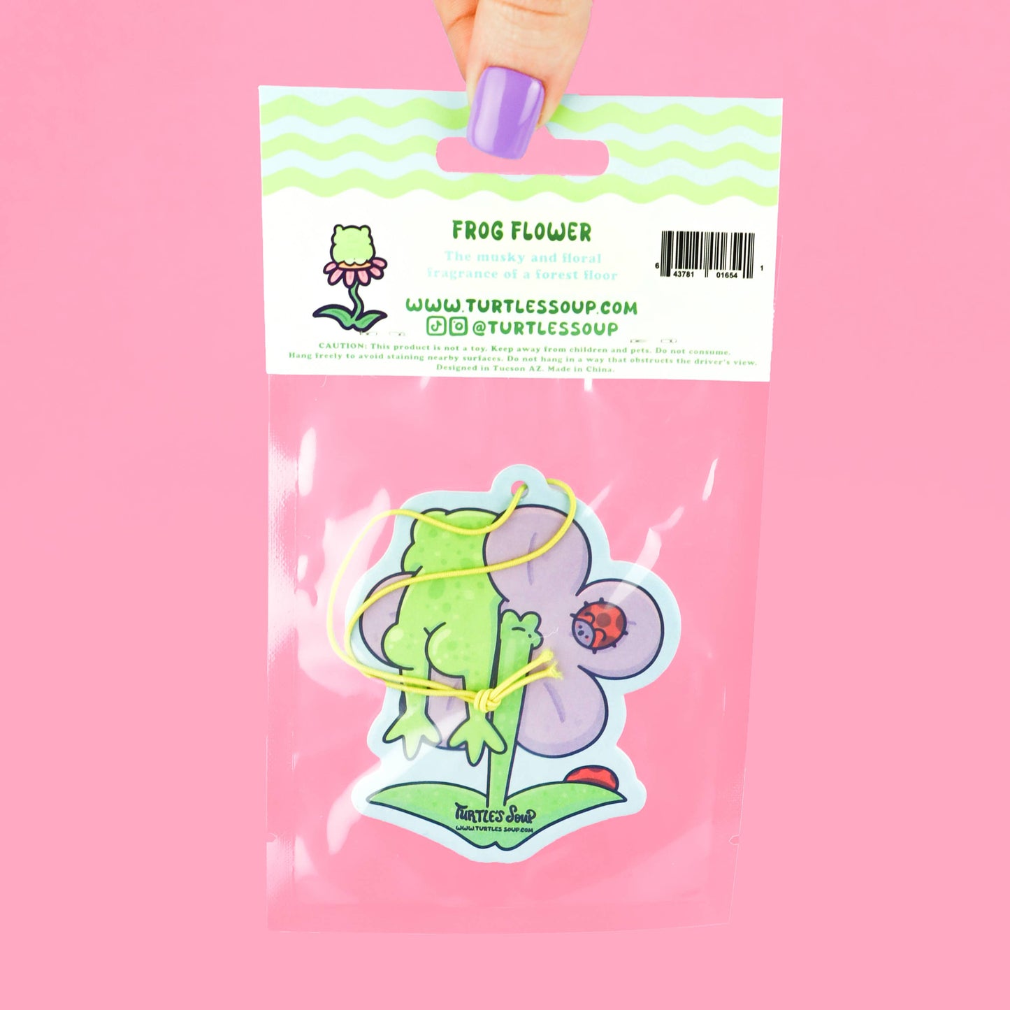 Frog Booty Car Vehicle Scented Air Freshener