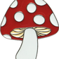 Enamel Pin - Red Cap Spotted Mushroom (Fly Agaric)