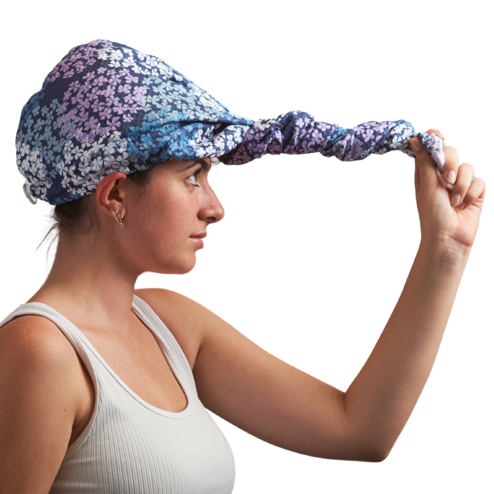 Hydrangea Hair Towel Wrap