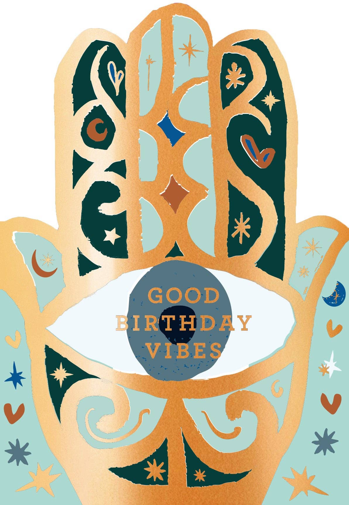 Good Birthday Vibes Greeting Card