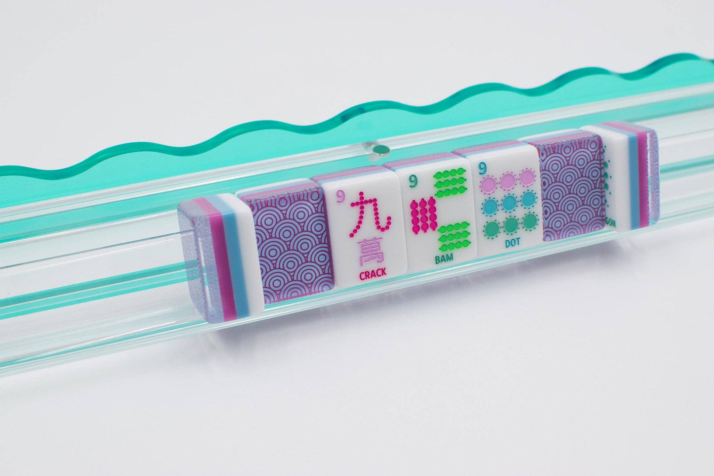 Crystal Confetti Purple | Mahjong with a Sprinkle of Color