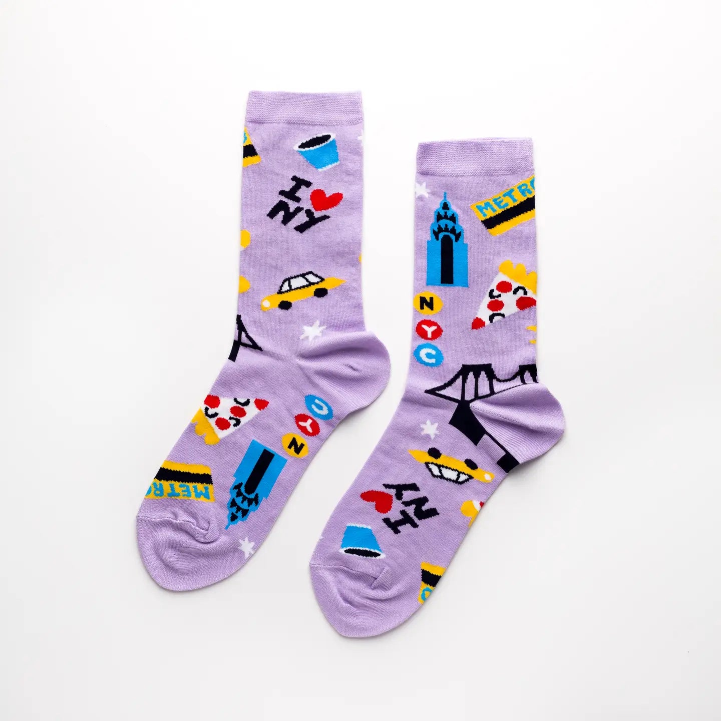 Yellow Owl Fun Socks