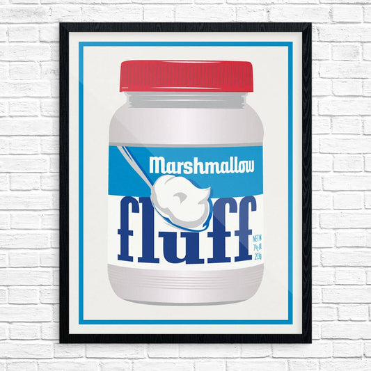 11" x 14 Marshmallow Fluff Jar Print