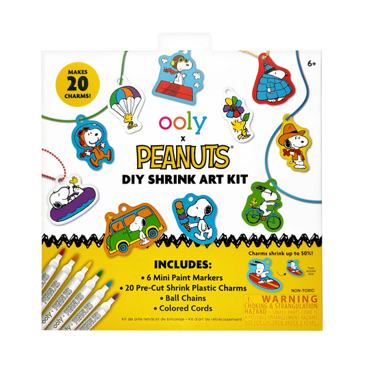 OOLY x Peanuts DIY Shrink Art Kit