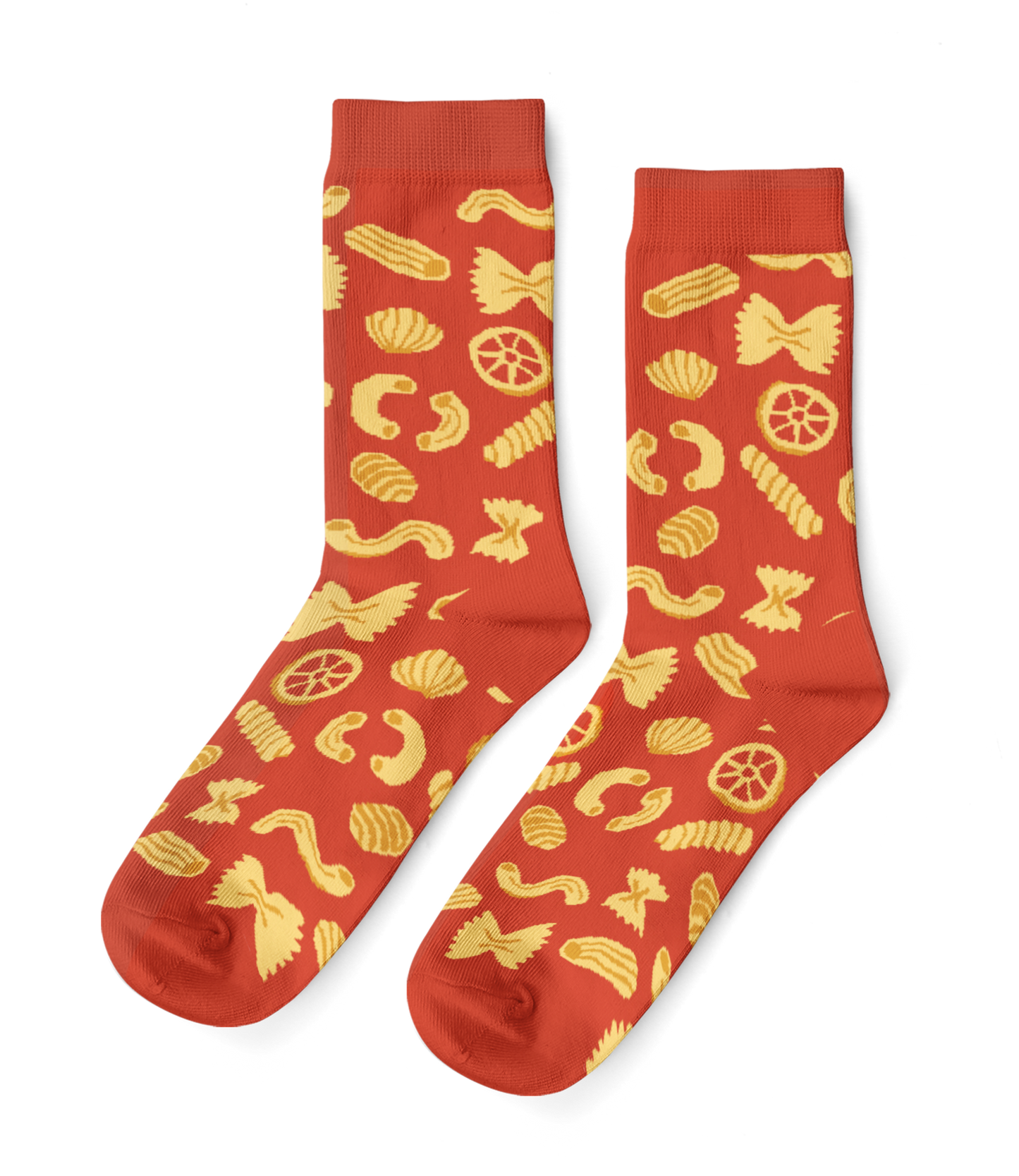 Pasta Large Crew Socks