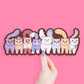 XL Cat Butts Reader Gift Bookmark