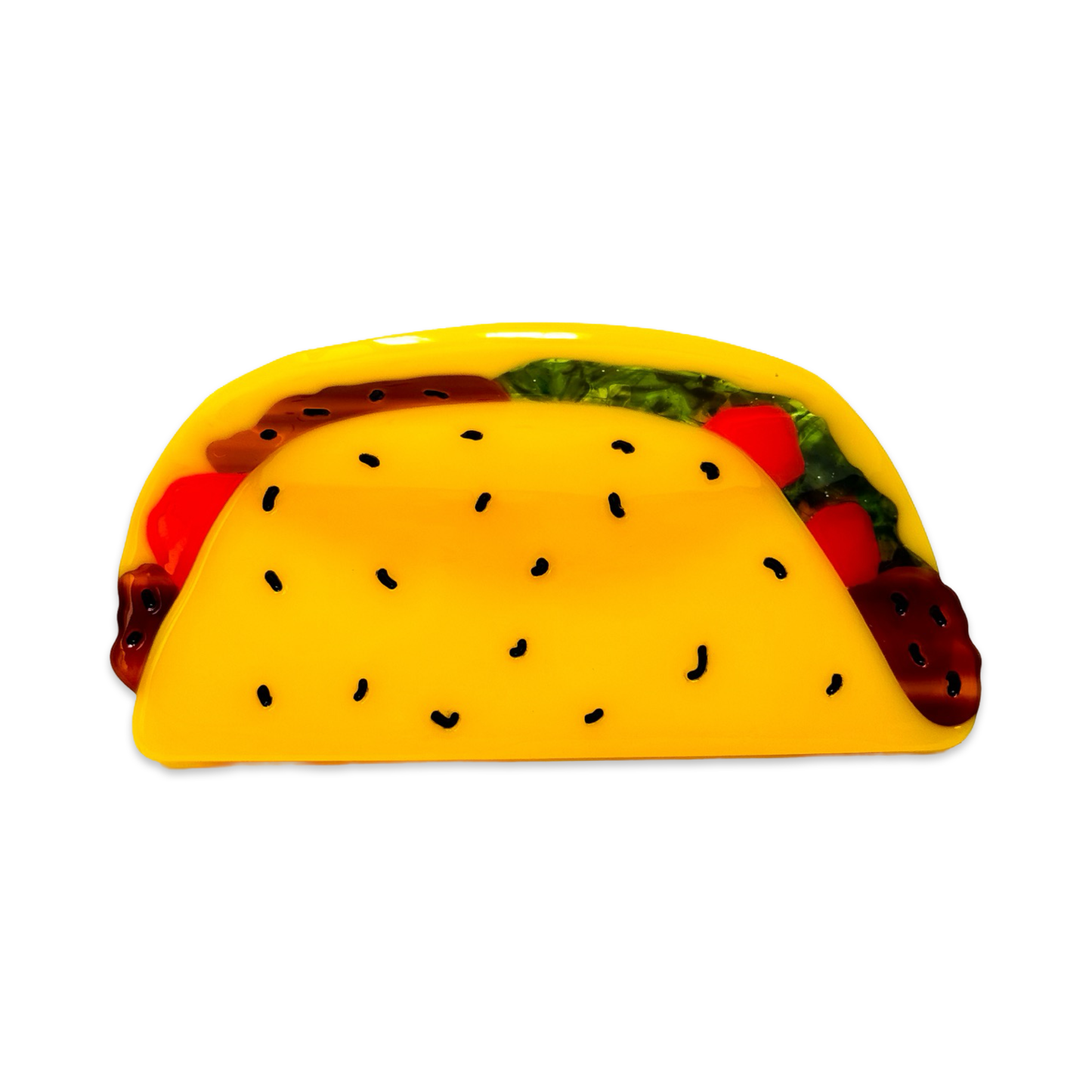 Large Taco Hair Claw Clip