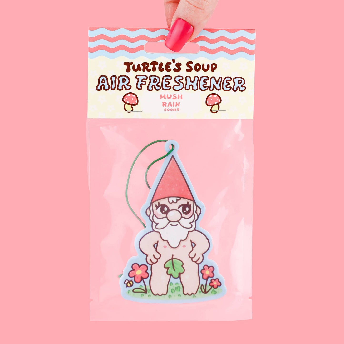 Naked Gnome Woodland Scented Car Air Freshener