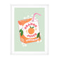 FRESHLY SQUEEZED - ORANGE ART PRINT