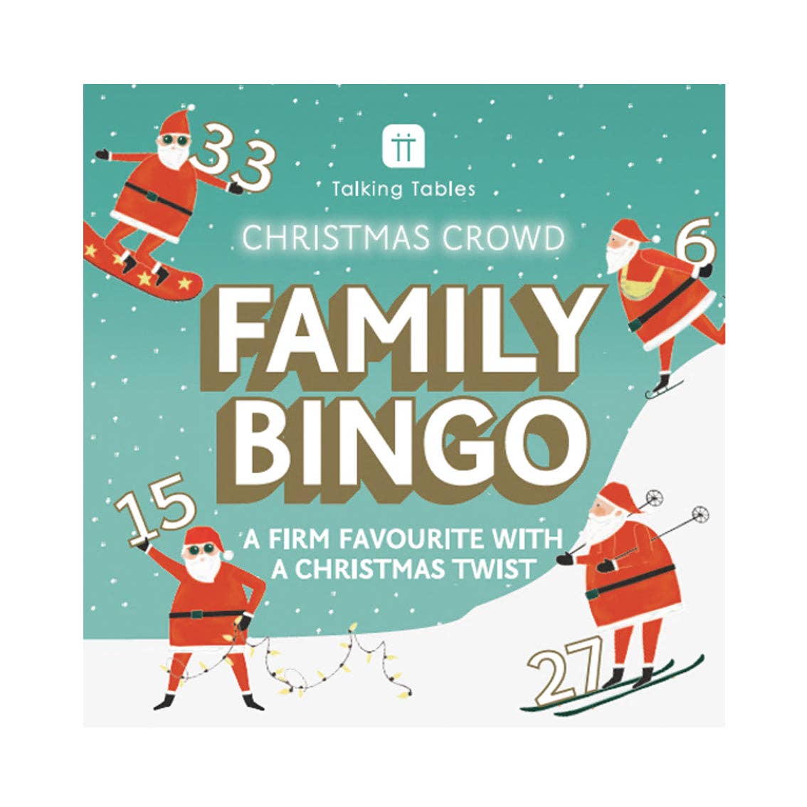 Christmas Family Bingo Game