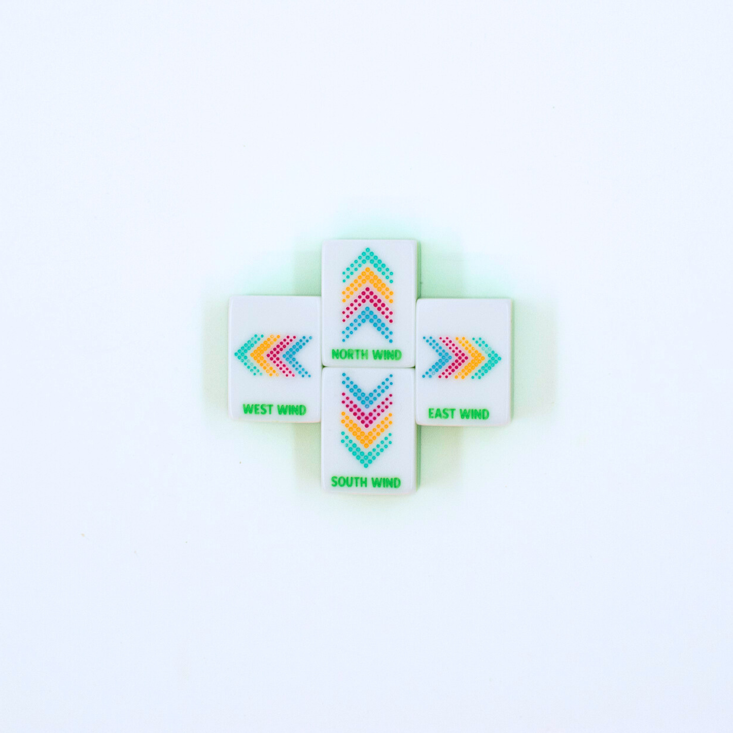 Crystal Confetti Lemon-Lime | Mahjong with a Sprinkle of Color and Joy