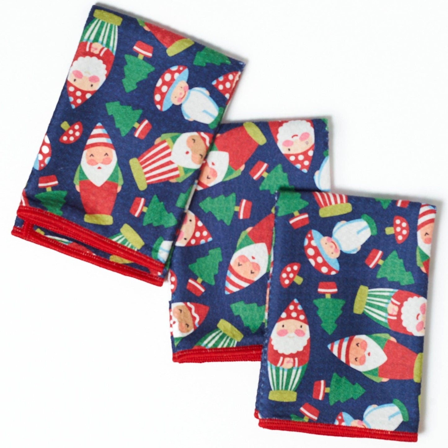Santa Gnome Mighty Mini Towel (Set of 3)