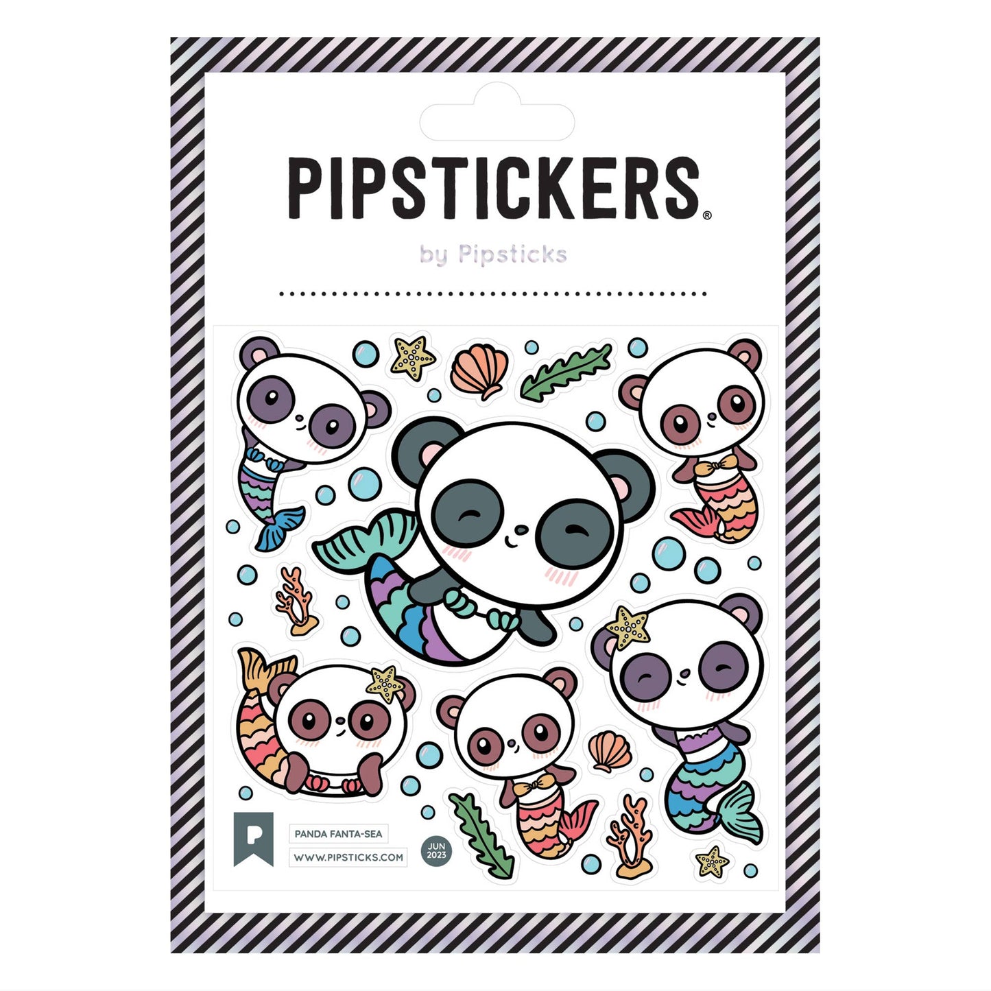 Panda Fanta-Sea Stickers
