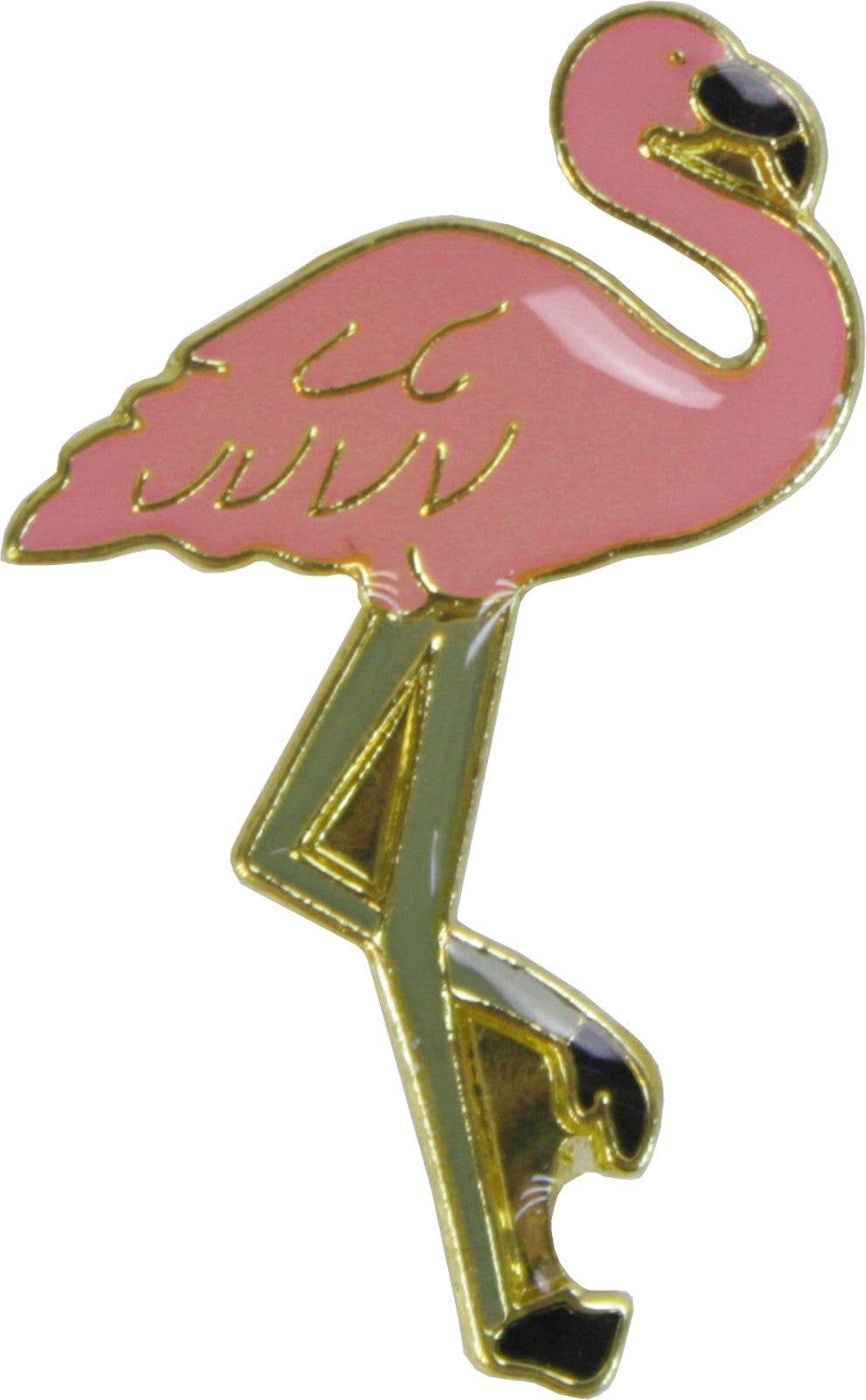 Pink Flamingo Enamel Pin